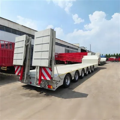 Integreret lav-sengs Semi-trailer
